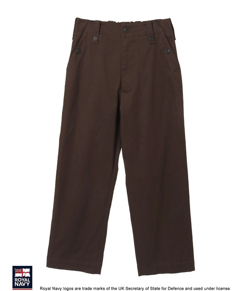 Lourmarin（ルールマラン）の「《別注》【ROYAL NAVY/ロイヤルネイビー】コットンストレートパンツ（その他パンツ・レディース・ブラウン系その他/ブルー系その他/ベージュ/ブラウン・2/4/3）」の10枚目の写真