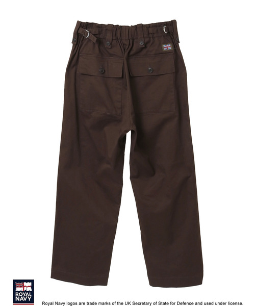 Lourmarin（ルールマラン）の「《別注》【ROYAL NAVY/ロイヤルネイビー】コットンストレートパンツ（その他パンツ・レディース・ブラウン系その他/ブルー系その他/ベージュ/ブラウン・2/4/3）」の11枚目の写真