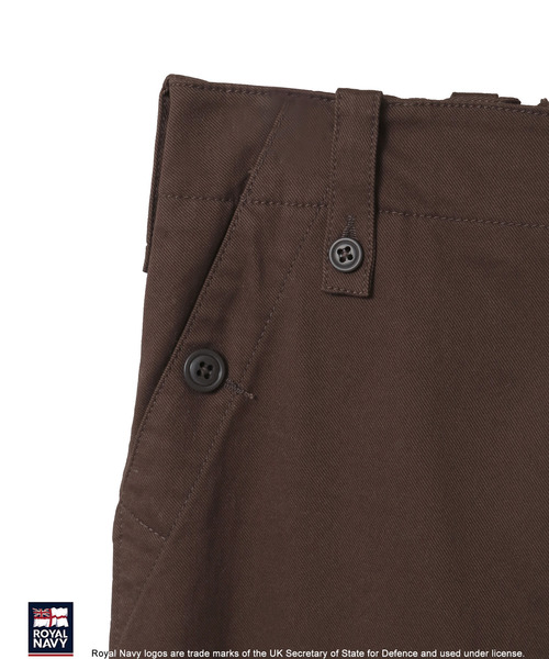 Lourmarin（ルールマラン）の「《別注》【ROYAL NAVY/ロイヤルネイビー】コットンストレートパンツ（その他パンツ・レディース・ブラウン系その他/ブルー系その他/ベージュ/ブラウン・2/4/3）」の14枚目の写真