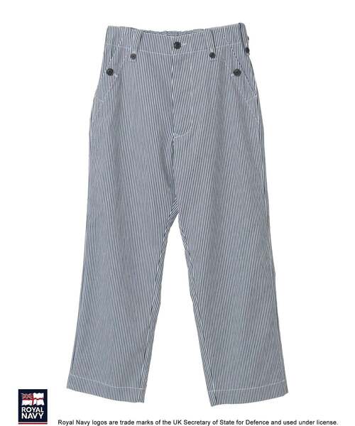 ROYAL NAVY（ロイヤルネイビー）の「《別注》【ROYAL NAVY/ロイヤルネイビー】コットンストレートパンツ（その他パンツ・レディース・ブラウン系その他/ブルー系その他/ベージュ/ブラウン・2/4/3）」の12枚目の写真