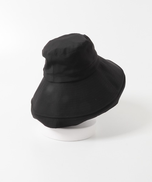 RODE SKO（ロデスコ）の「洗える畳める撥水日よけハット（ハット・レディース・ブラウン/ブラック・FREE）」の13枚目の写真