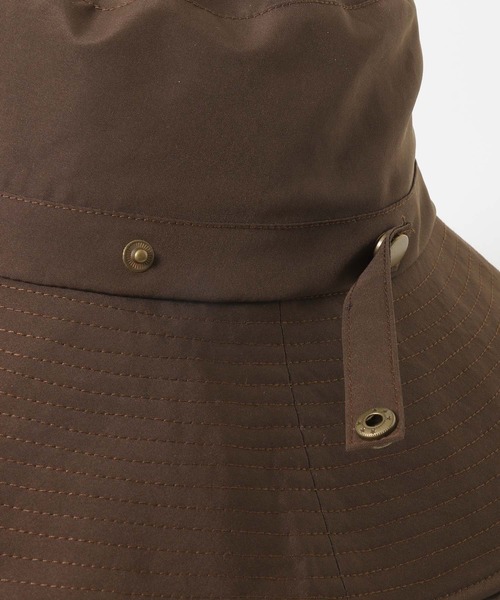 RODE SKO（ロデスコ）の「洗える畳める撥水日よけハット（ハット・レディース・ブラウン/ブラック・FREE）」の17枚目の写真