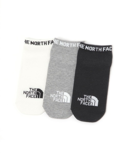THE NORTH FACE(ザノースフェイス)の「【THE NORTH FACE(ザ・ノース・フェイス)】アンクル3Pソックス(KIDS)(ソックス/靴下・キッズ・その他3/その他1/その他2・MEDIUM/LARGE)」の2枚目の写真