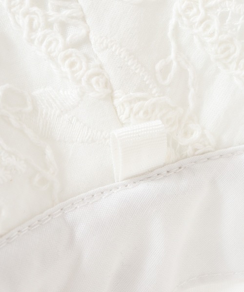 FUNALIVE（ファンアライブ）の「Floral Lace Hat レースハット（ハット・レディース・ブラック/アイボリー・FREE）」の9枚目の写真