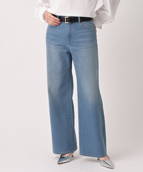 UNTITLED(アンタイトル)の「【追加/人気デニム】MAKE×DENIM WIDE(デニムパンツ・レディース・ブルー系その他/ブルー・42/50/48/04/03/02/01/00/46/44)」の11枚目の写真