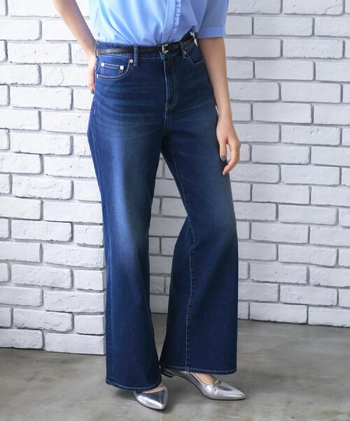 UNTITLED(アンタイトル)の「【追加/人気デニム】MAKE×DENIM WIDE(デニムパンツ・レディース・ブルー系その他/ブルー・42/50/48/04/03/02/01/00/46/44)」の15枚目の写真
