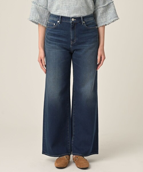 UNTITLED(アンタイトル)の「【新色追加/人気デニム】MAKE×DENIM WIDE(デニムパンツ・レディース・ブルー系その他/ブルー/ブラック・42/50/48/04/03/02/01/00/46/44)」の22枚目の写真
