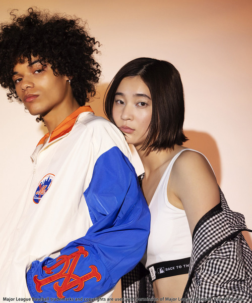 BACK TO THE FIELD(バック トゥー ザ フィールド)の「【MLB】Field Panel blouson(ブルゾン・メンズ・オフホワイト/ブルー系/チェック・FREE)」の17枚目の写真