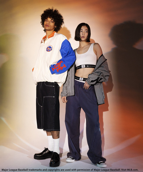 BACK TO THE FIELD(バック トゥー ザ フィールド)の「【MLB】Field Panel blouson(ブルゾン・メンズ・オフホワイト/ブルー系/チェック・FREE)」の20枚目の写真