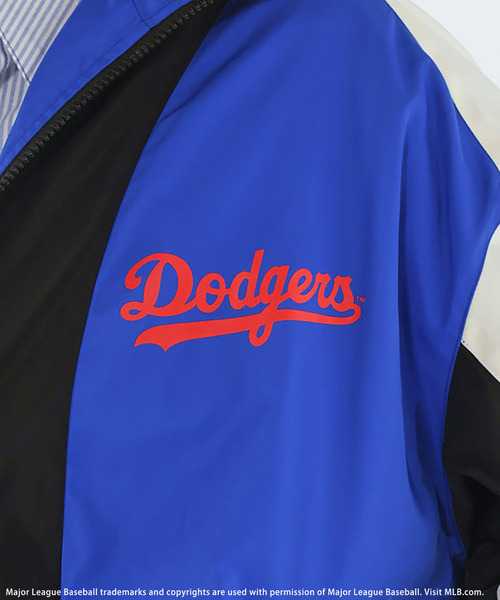 BACK TO THE FIELD(バック トゥー ザ フィールド)の「【MLB】Field Panel blouson(ブルゾン・メンズ・オフホワイト/ブルー系/チェック・FREE)」の8枚目の写真