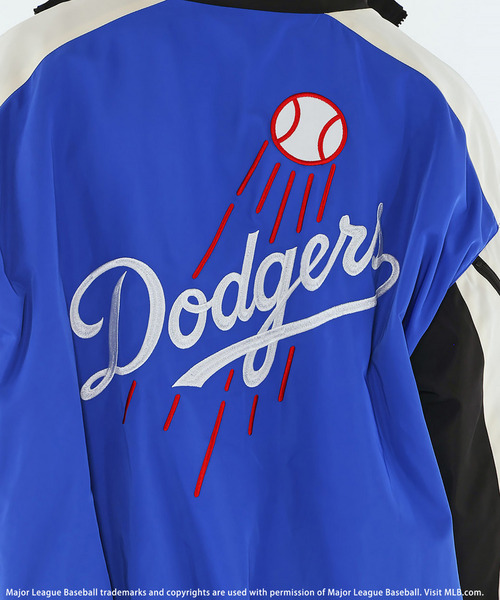 BACK TO THE FIELD(バック トゥー ザ フィールド)の「【MLB】Field Panel blouson(ブルゾン・メンズ・オフホワイト/ブルー系/チェック・FREE)」の9枚目の写真