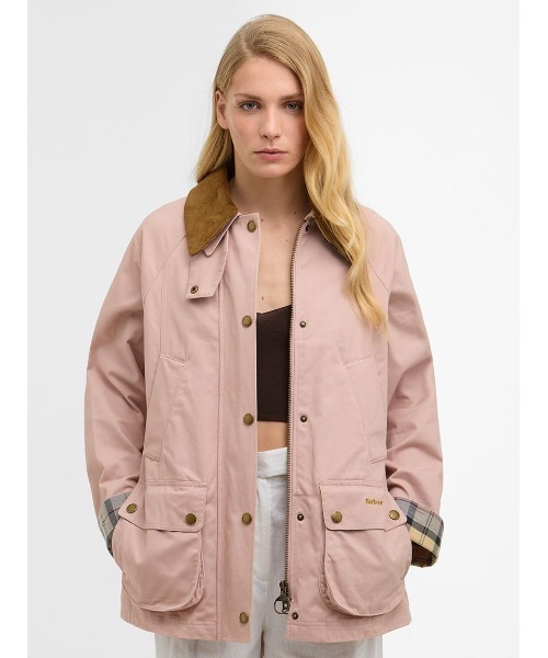 Barbour(バブアー)の「【BEADNELL / ビードネル】カジュアルジャケット(レディース)(その他アウター・レディース・オリーブ/クリーム/ピンク/パープル・8/10)」の4枚目の写真