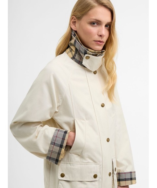 Barbour(バブアー)の「【BEADNELL / ビードネル】カジュアルジャケット(レディース)(その他アウター・レディース・オリーブ/クリーム/ピンク/パープル・8/10)」の7枚目の写真