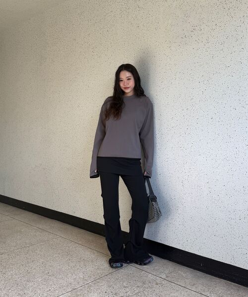 XERO（ゼロ）の「ワッフルフィンガーホールロングスリーブ [ヴィンテージグレー]（Tシャツ/カットソー・レディース・その他・LARGE/MEDIUM）」の6枚目の写真