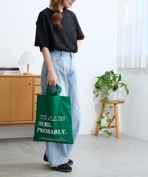 MONO-MART(モノマート)の「クールな着心地|多機能 ポコポコ メロー 優秀Tシャツ (UVカット ・接触冷感・吸水速乾・毛玉防止・マシンウォッシャブル・イージーケア)(Tシャツ/カットソー・レディース・ブラック/ピンク/ブラウン/チャコール/イエロー/ネイビー/オフホワイト/サックスブルー・FREE)」の17枚目の写真