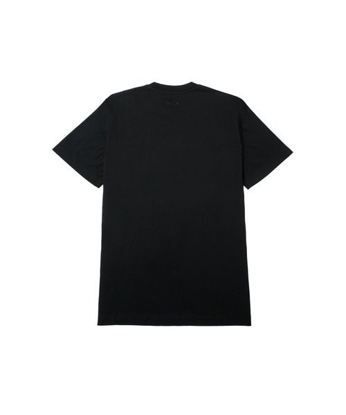 MSGM(エムエスジーエム)の「TheMwave エンブロイダリー Tシャツ(Tシャツ/カットソー・メンズ・ブラック/ホワイト/ローズ・L/XL/M/S)」の4枚目の写真