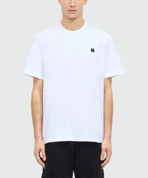 MSGM(エムエスジーエム)の「TheMwave エンブロイダリー Tシャツ(Tシャツ/カットソー・メンズ・ブラック/ホワイト/ローズ・L/XL/M/S)」の11枚目の写真