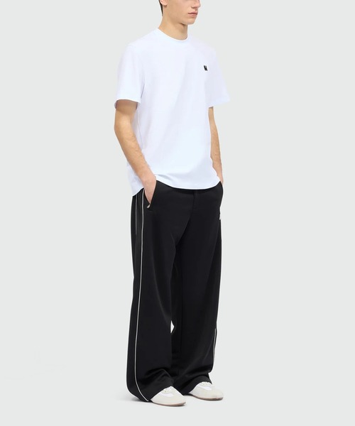 MSGM(エムエスジーエム)の「TheMwave エンブロイダリー Tシャツ(Tシャツ/カットソー・メンズ・ブラック/ホワイト/ローズ・L/XL/M/S)」の13枚目の写真