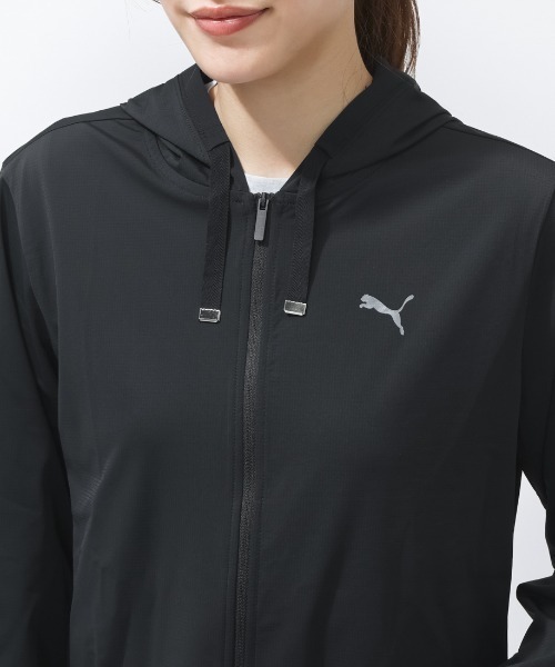 PUMA（プーマ）の「プーマ PUMA ESS ELEVATED クール FZ HD（パーカー・レディース・サックスブルー/ブラック・M/L）」の7枚目の写真