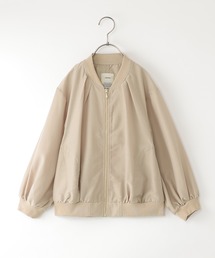 ikka（イッカ）の「【親子コーデ】シアーリブブルゾン（110~160cm）（ブルゾン）」