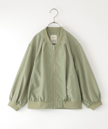 ikka | 【親子コーデ】シアーリブブルゾン(110~160cm)(ブルゾン)