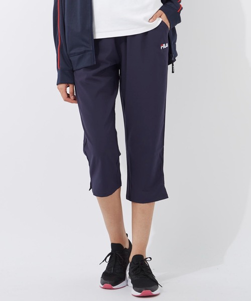 FILA(フィラ)の「アクティブ ストレッチパンツ(その他パンツ・レディース・ブラック/カーキ/ダークベージュ/ネイビー/パープル・LARGE/X-LARGE/MEDIUM)」の1枚目の写真