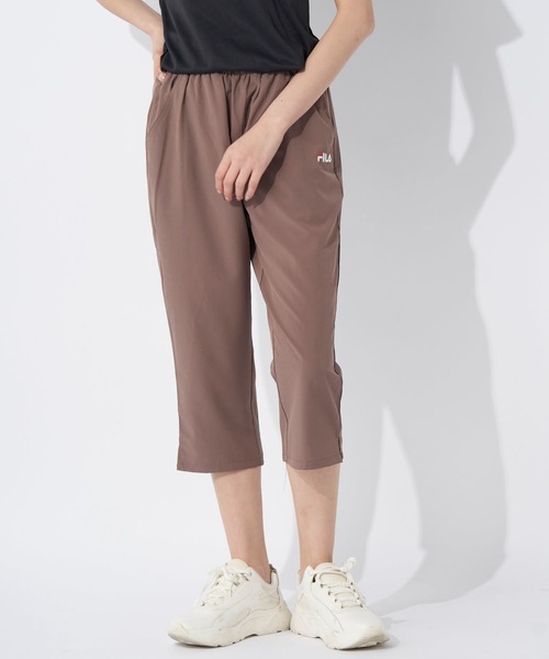 FILA(フィラ)の「アクティブ ストレッチパンツ(その他パンツ・レディース・ブラック/カーキ/ダークベージュ/ネイビー/パープル・LARGE/X-LARGE/MEDIUM)」の3枚目の写真