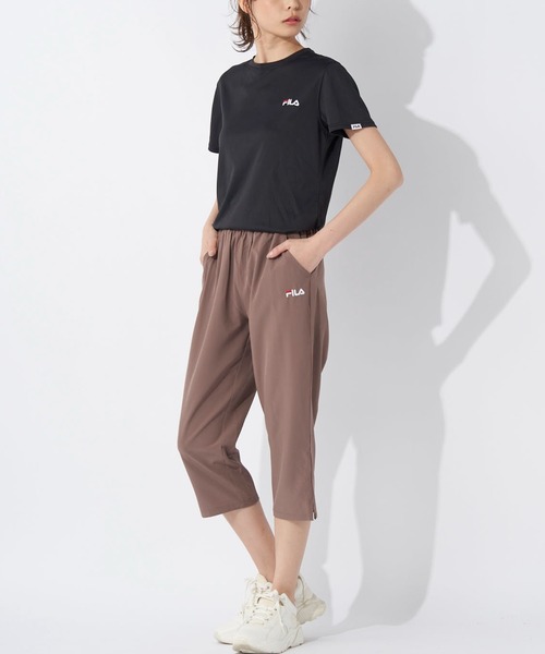 FILA(フィラ)の「アクティブ ストレッチパンツ(その他パンツ・レディース・ブラック/カーキ/ダークベージュ/ネイビー/パープル・LARGE/X-LARGE/MEDIUM)」の13枚目の写真