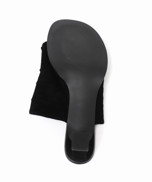 Spick & Span(スピックアンドスパン)の「Spick & Span スエードサンダル(サンダル・レディース・ベージュ系その他/ブラック・38/37/36)」の8枚目の写真