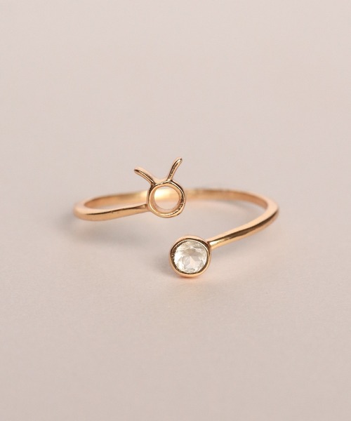 a cote（アコテ）の「silver925 星座モチーフ ハグリング（リング・レディース・バーガンディー/グリーン/ホワイト/レッド/ピンク/パープル/イエロー/ラベンダー/ライトブルー/オリーブ/クリア/ブルー・#9/#11/#13/#15）」の12枚目の写真