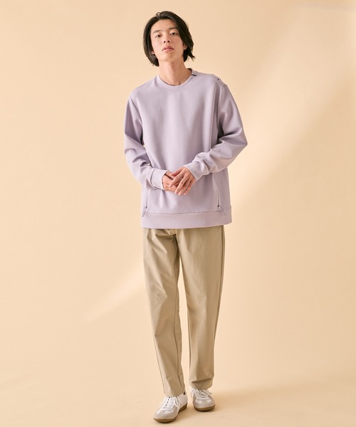 AIGLE(エーグル)の「DRY FAST TEXTILE 速乾 ジップポケット付き イージーテックパンツ(その他パンツ・メンズ・ブラック/ベージュ・L/M/S/XL)」の7枚目の写真