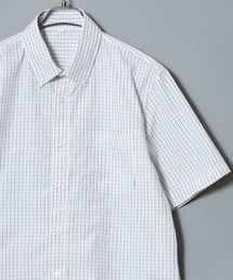 Broadcloth Short-Sleeve Shirt / ブロード半袖シャツ メンズ 無地/チェック/ストライプ ボタンダウン