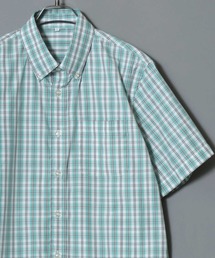 Broadcloth Short-Sleeve Shirt / ブロード半袖シャツ メンズ 無地/チェック/ストライプ ボタンダウン