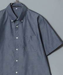 Broadcloth Short-Sleeve Shirt / ブロード半袖シャツ メンズ 無地/チェック/ストライプ ボタンダウン