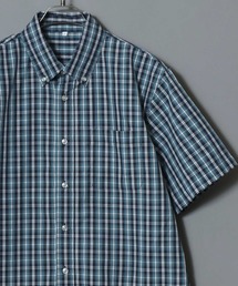 Broadcloth Short-Sleeve Shirt / ブロード半袖シャツ メンズ 無地/チェック/ストライプ ボタンダウン