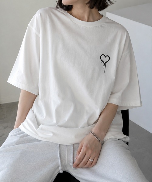 BRANDALISED(ブランダライズド)の「【70】【BRANDALISED/ブランダライズド】バンクシーアートグラフィック バックプリント クルーネックTシャツ/接触冷感/ストレッチ(Tシャツ/カットソー・メンズ・グレー系2/アイボリー系2/ブラック系2/グレー系/アイボリー系/ブラック系1/グレー系1/アイボリー系1/ブラック系・M/L)」の18枚目の写真