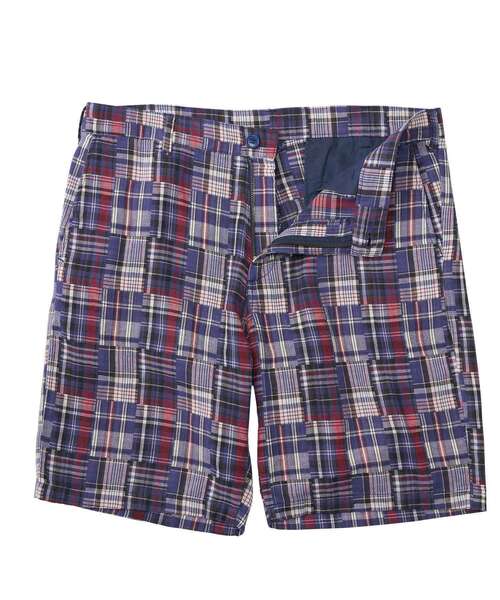 HYSTERIC GLAMOUR（ヒステリックグラマー）の「ダブルガーゼチェックショーツ（その他パンツ・メンズ・グリーン系その他/レッド系その他・LARGE/MEDIUM/SMALL）」の4枚目の写真