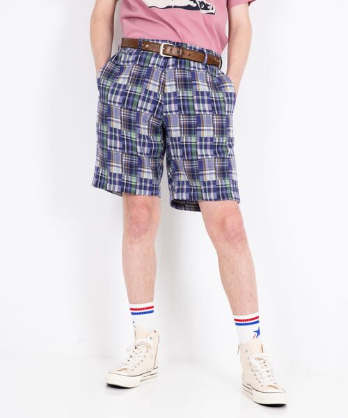 HYSTERIC GLAMOUR(ヒステリックグラマー)の「ダブルガーゼチェックショーツ(その他パンツ・メンズ・グリーン系その他/レッド系その他・LARGE/MEDIUM/SMALL)」の7枚目の写真