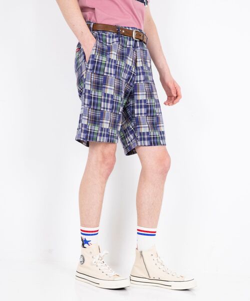 HYSTERIC GLAMOUR(ヒステリックグラマー)の「ダブルガーゼチェックショーツ(その他パンツ・メンズ・グリーン系その他/レッド系その他・LARGE/MEDIUM/SMALL)」の8枚目の写真