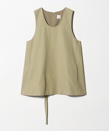 6 | <6(ROKU)>コットンレーヨン チノ ノースリーブ トップス(その他トップス)