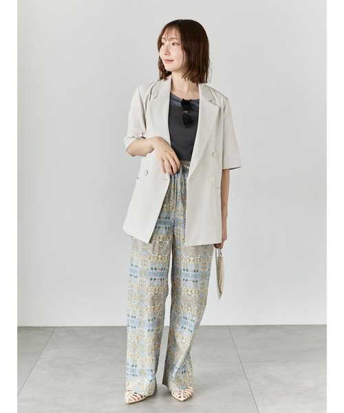 Te chichi（テチチ）の「【LIBERTY FABRICS】イージーパンツ（その他パンツ・レディース・ベージュ/ブルー・F）」の20枚目の写真