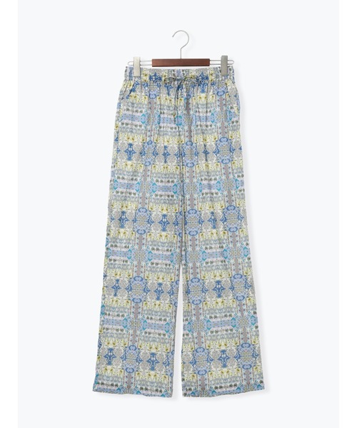 Te chichi（テチチ）の「【LIBERTY FABRICS】イージーパンツ（その他パンツ・レディース・ベージュ/ブルー・F）」の4枚目の写真