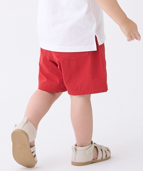 petit main(プティマイン)の「【水陸両用】ハーフパンツ(その他パンツ・キッズ・レッド/カラフル/ライトグリーン/ネイビー/ベージュ/ストライプ/サックスブルー/ブルーグリーン/レモンイエロー/オフホワイト・90cm/110cm/120cm/100cm/80cm/130cm)」の11枚目の写真
