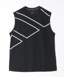 アディダス adidas テック エッセンシャルズ ビッグロゴ グラフィック レギュラーフィット タンクトップ
