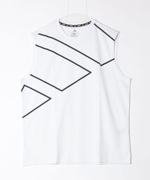 adidas | アディダス adidas テック エッセンシャルズ ビッグロゴ グラフィック レギュラーフィット タンクトップ(タンクトップ)
