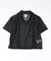 NIKE ナイキ W STREET LACE POLO JSY ショートスリーブ IF0521 010BLACK/WHITE