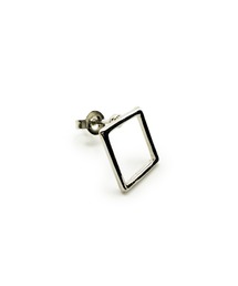 CARROLL キャロル スクエアシェイプキャッチピアス 10mm