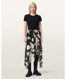 LORIA RAW EDGE MAXI SKIRT | LORIA ロー エッジ マキシ スカート