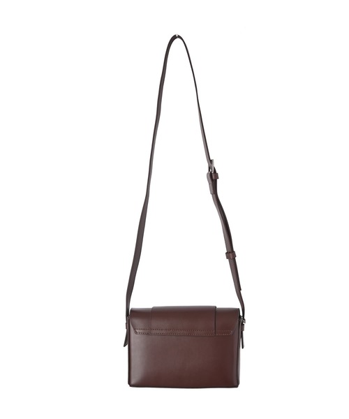 STYLE DELI（スタイルデリ）の「【DELI by】スプリットレザー ミニフラップ クロスボディショルダーバッグ（ショルダーバッグ・レディース・ブラック/ブラウン・FREE）」の10枚目の写真