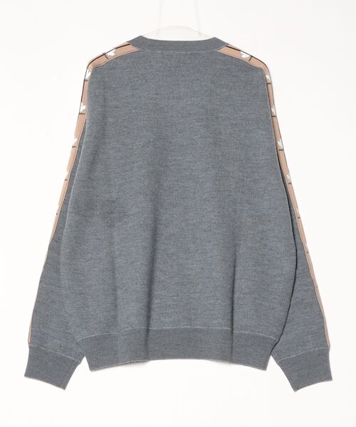 DSQUARED2(ディースクエアード)の「Knit SweaterVirgin Wool Felted Jersey Stitch/0252(ニット/セーター・メンズ・グレー・L/XL)」の2枚目の写真